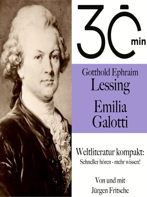 Title details for Gotthold Ephraim Lessings "Emilia Galotti" by Gotthold Ephraim Lessing - Available